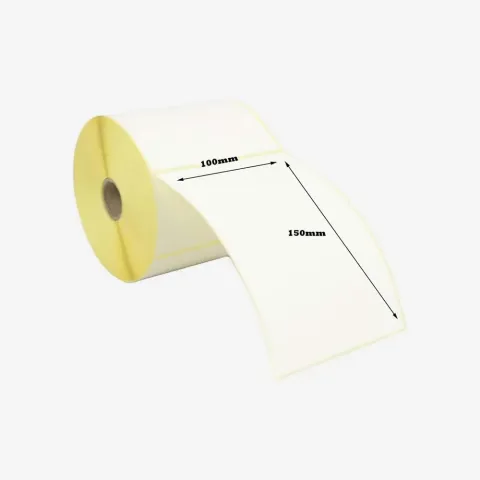 Paper Thermal/Plastic Barcode Roll 270 Ticket 100X150mm