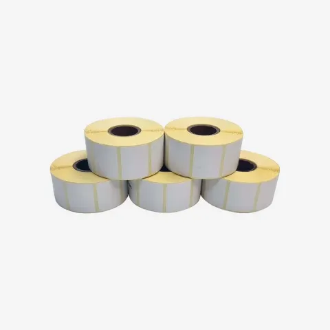 Paper Full Thermal Barcode Roll 1200 Ticket 38x25mm