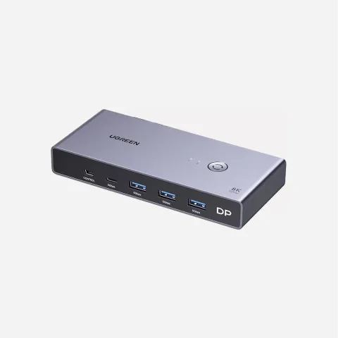 UGREEN 25962 Display Port KVM Switch 2 In 1 Out