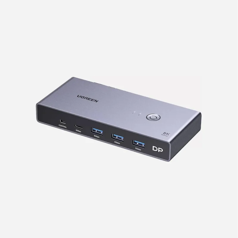 UGREEN 25962 Display Port KVM Switch 2 In 1 Out
