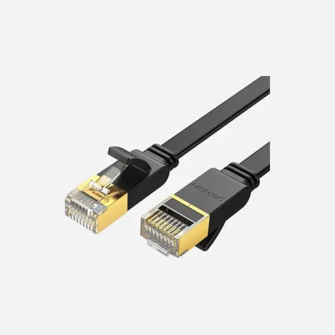 UGREEN 11264 Cat7 U/FTP 8m Ethernet Flat Cable Black