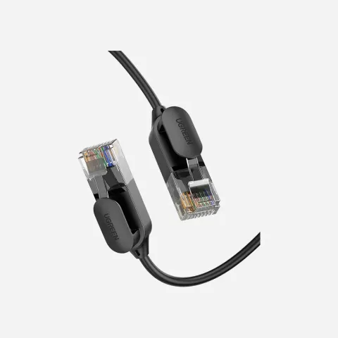 UGREEN 70331 Cat6A 0.5m Pure Copper Ethernet Cable Black