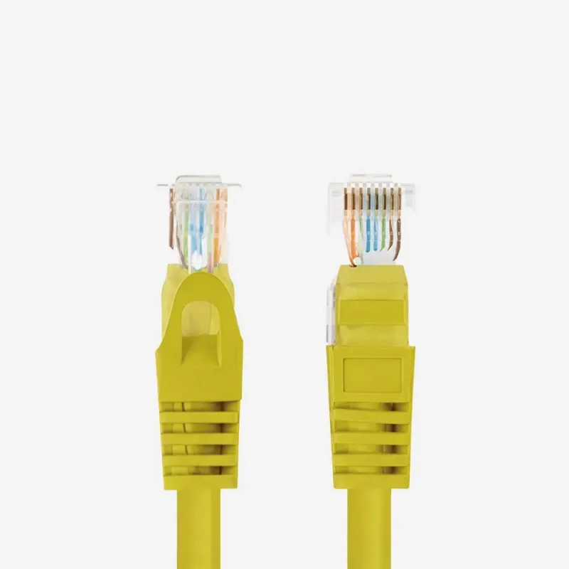 ProLink UNSHIELDED CAT6 PATCH CORD W/ T568B WIRING 1M LSZH Yellow