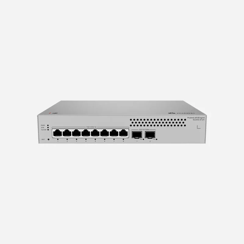 Huawei eKitEngine S220S-8T2X 8Port Switch