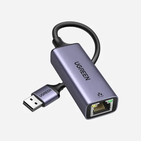 UGREEN 50922 USB-A to RJ45 Ethernet Adapter Gray