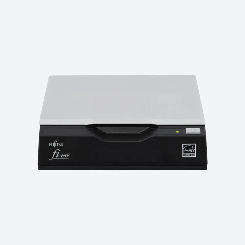 Fujitsu fi-65F Compact Flatbed Document Scanner – ID Card & Passport Front-Office Scanner